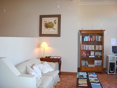 Sala de Leitura - Áreas Comuns - Pousada Villa Friuli Residence